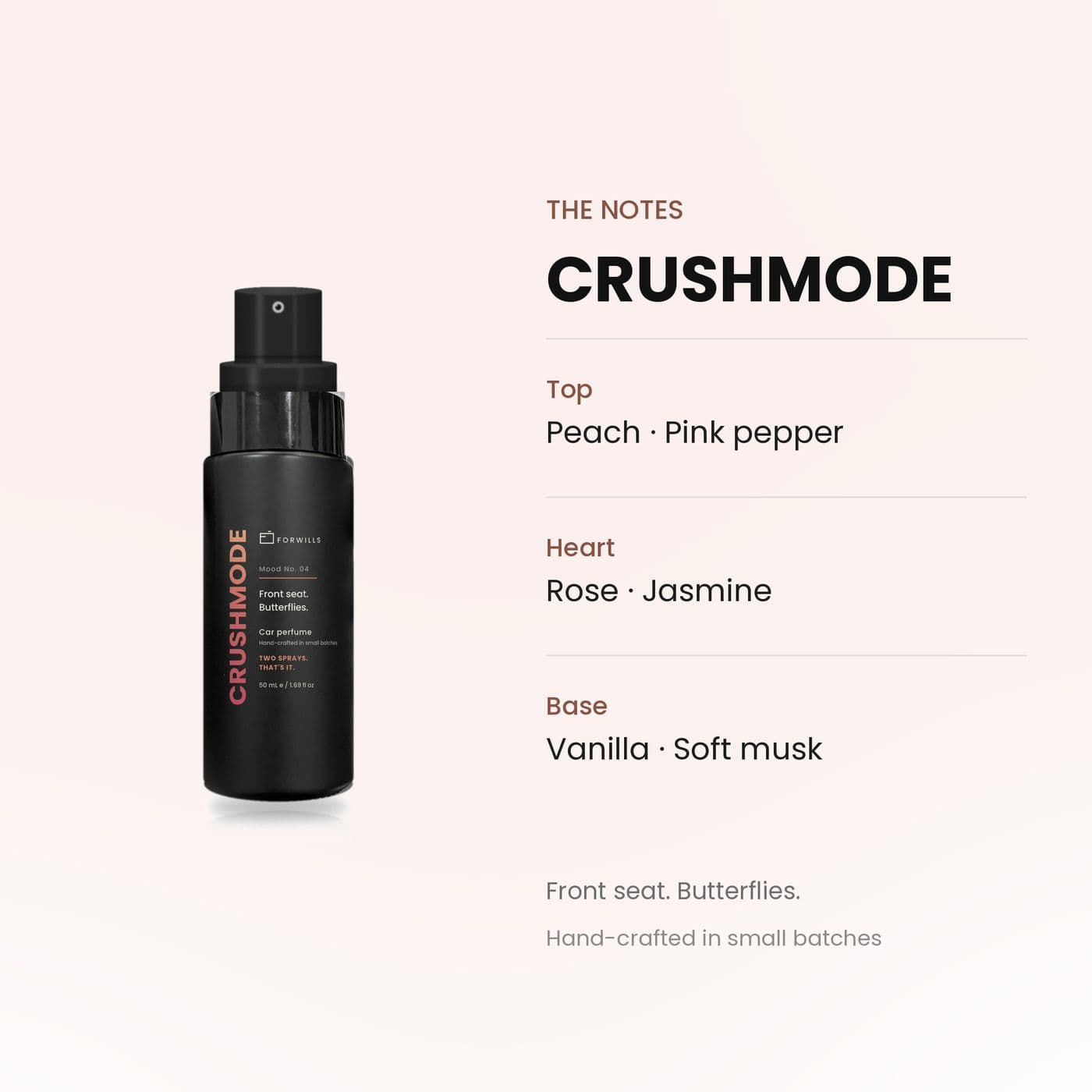 Forwills CRUSHMODE Car Perfume 50 ml, view 3