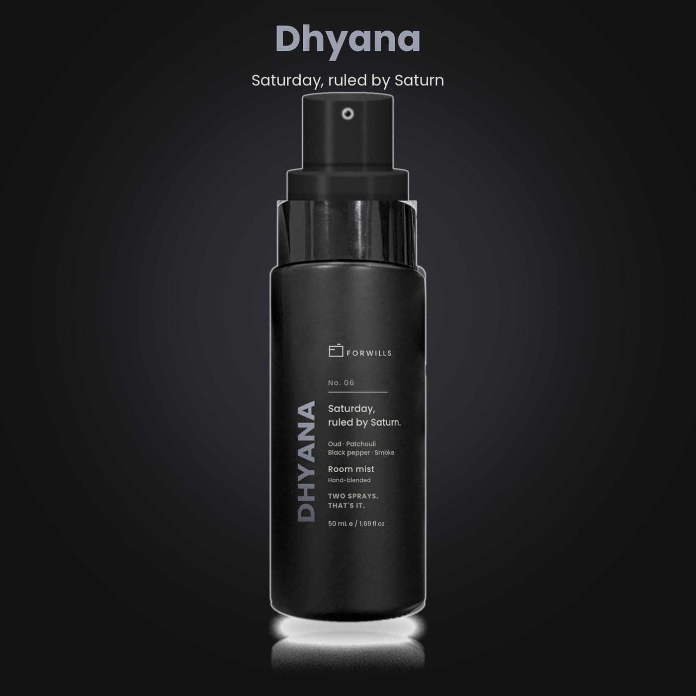 Forwills Dhyana Room Mist 50 ml, view 5