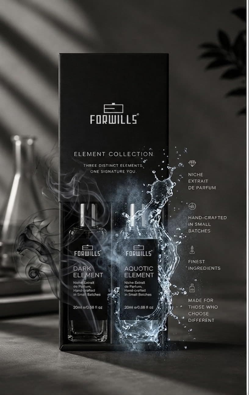 Forwills Element Collection Duo: Dark Element & Aquatic Element (2 x 20 ml), view 5