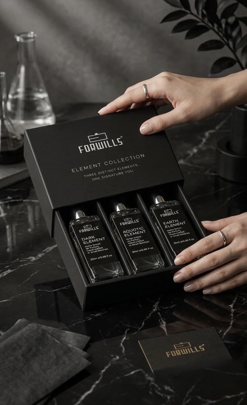 Forwills Element Collection Trio: Dark, Aquatic & Earth Element (3 x 20 ml), view 6