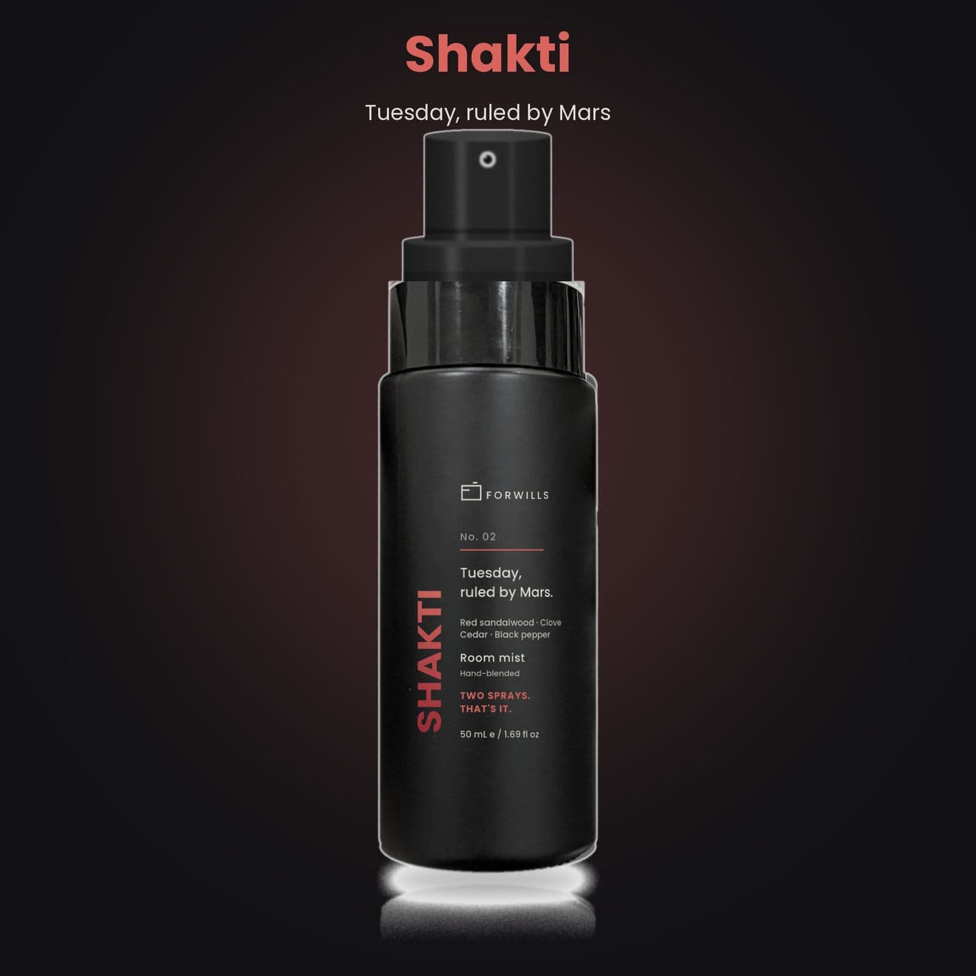 Forwills Shakti Room Mist 50 ml, view 5
