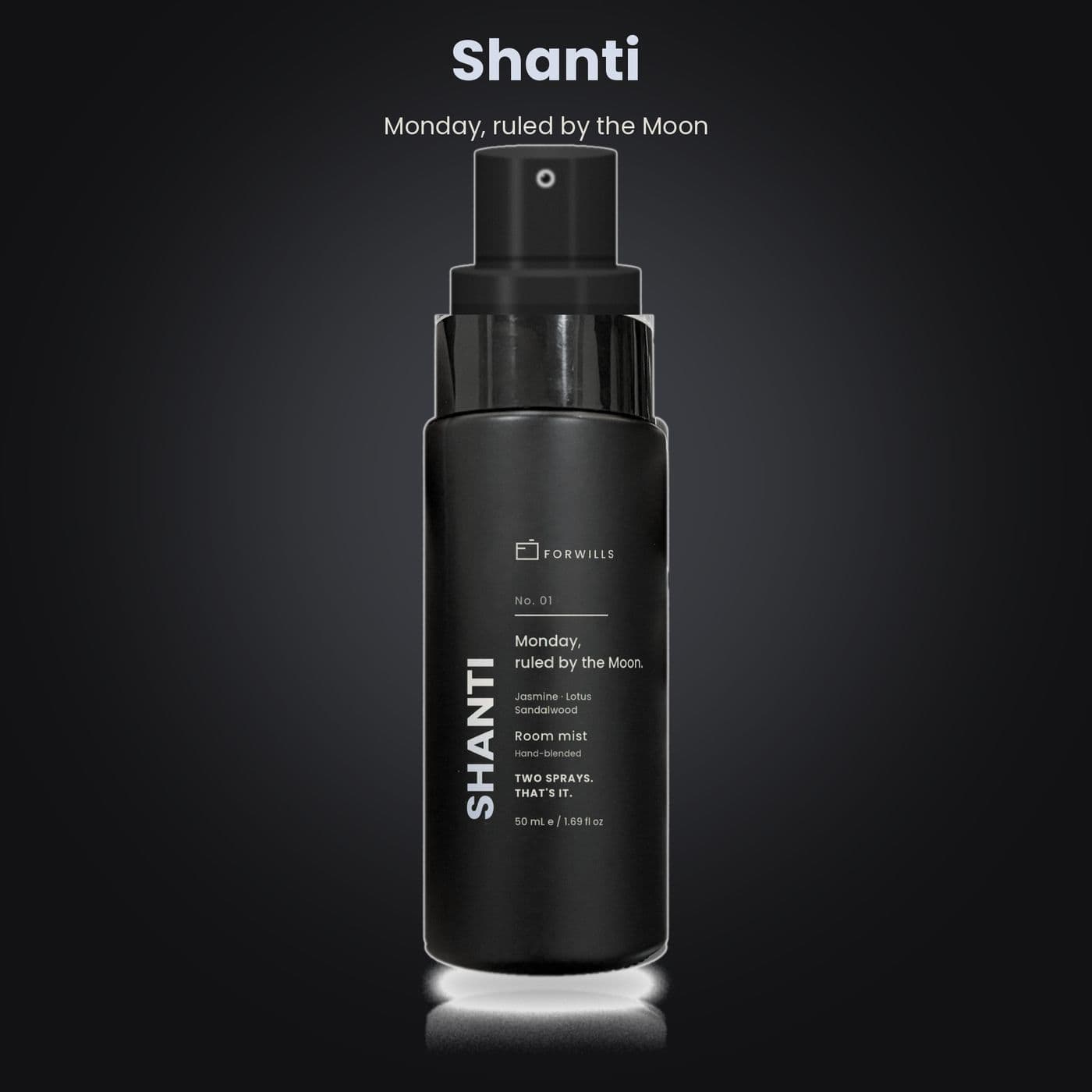 Forwills Shanti Room Mist 50 ml, view 5
