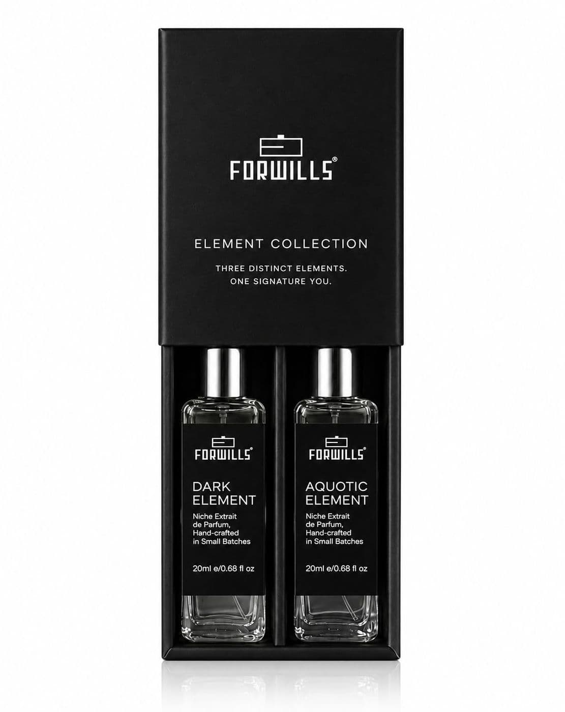 Forwills Element Collection Duo: Dark Element & Aquatic Element (2 x 20 ml)
