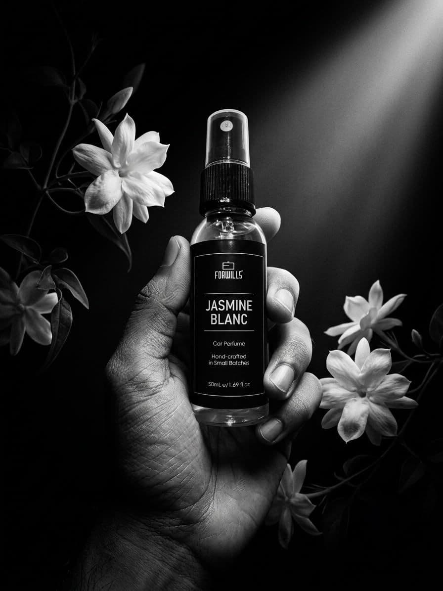 Forwills Jasmine Blanc Car Perfume Spray 50 ml, view 3