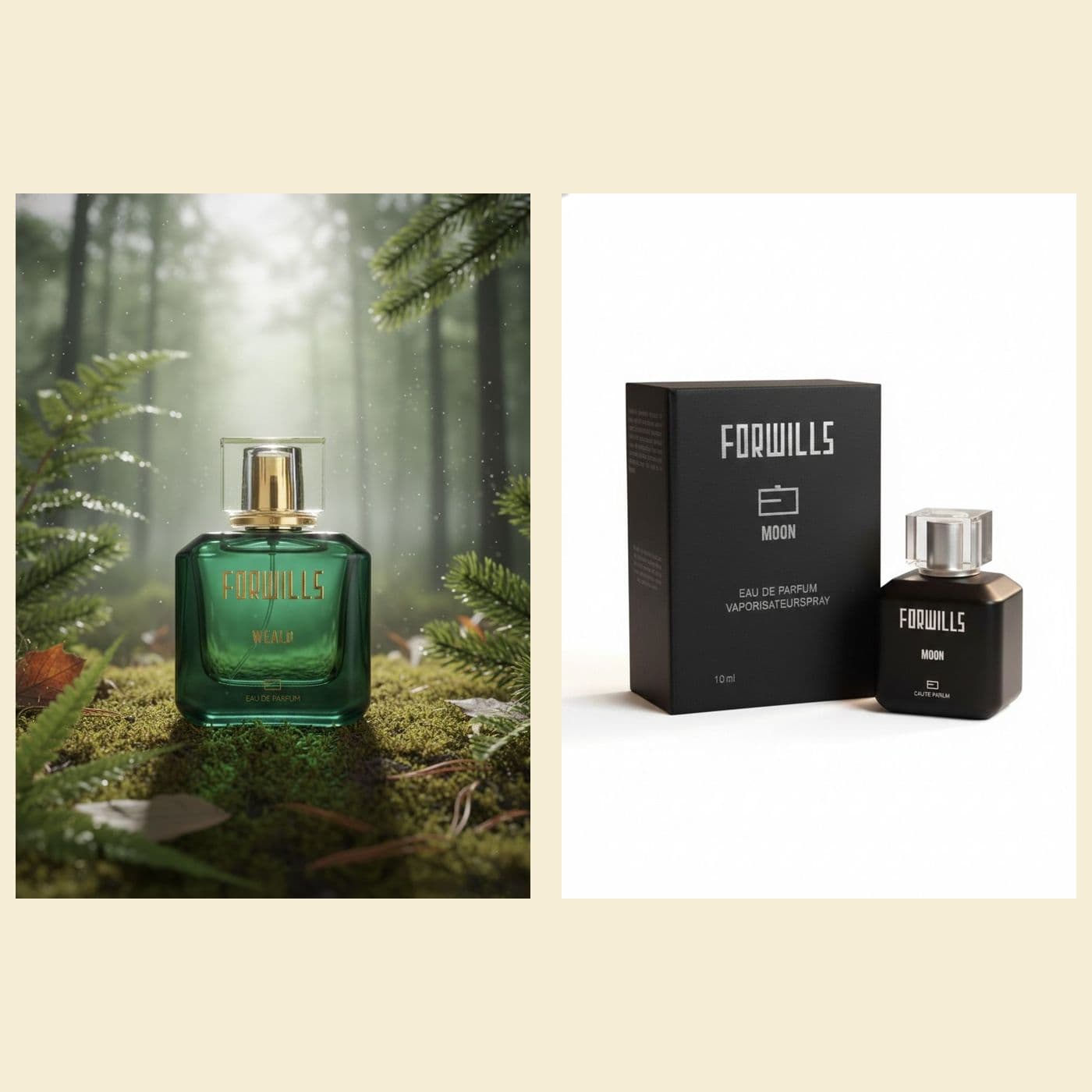 Forwills Weald & Moon Eau de Parfum Pack of 2 (100 ml each)