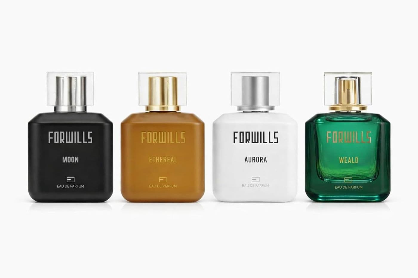 Forwills Forwills Eau de Parfum Pack of 4 (Moon, Ethereal, Aurora, Weald)