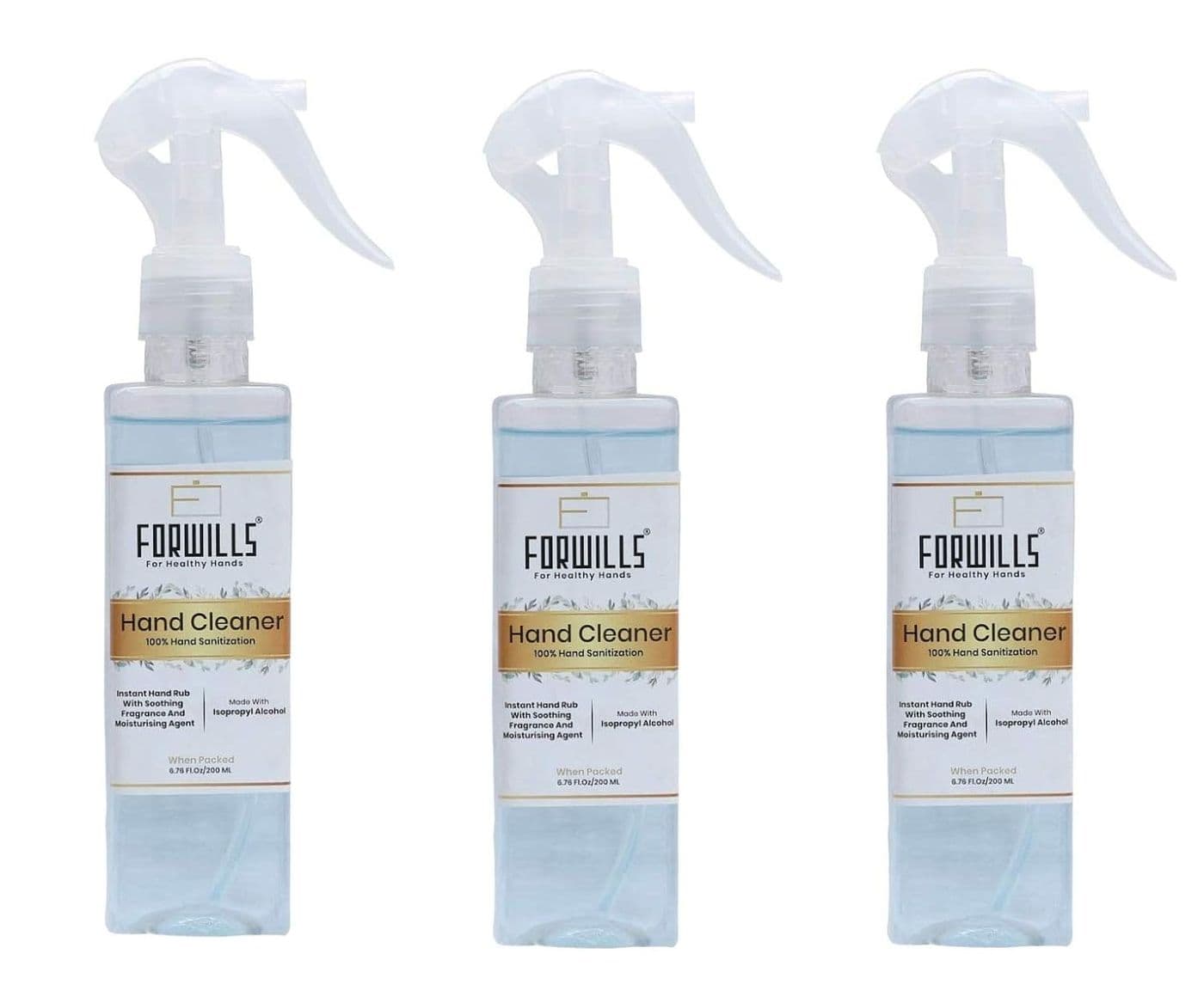 Forwills Forwills Alcohol Based Hand Sanitiser 2 x 200 ml