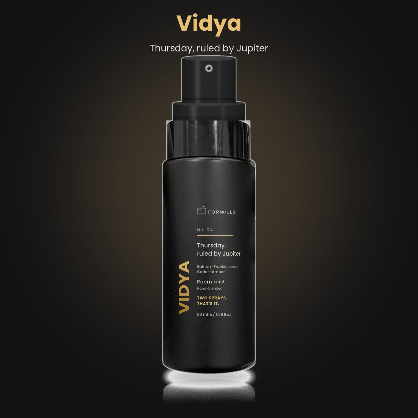 Forwills Vidya Room Mist 50 ml, view 5